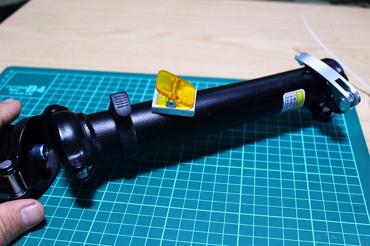 折り畳み自転車のハンドル交換 ごっそり りぅまるのにっき ﾂｳﾞｧｲ