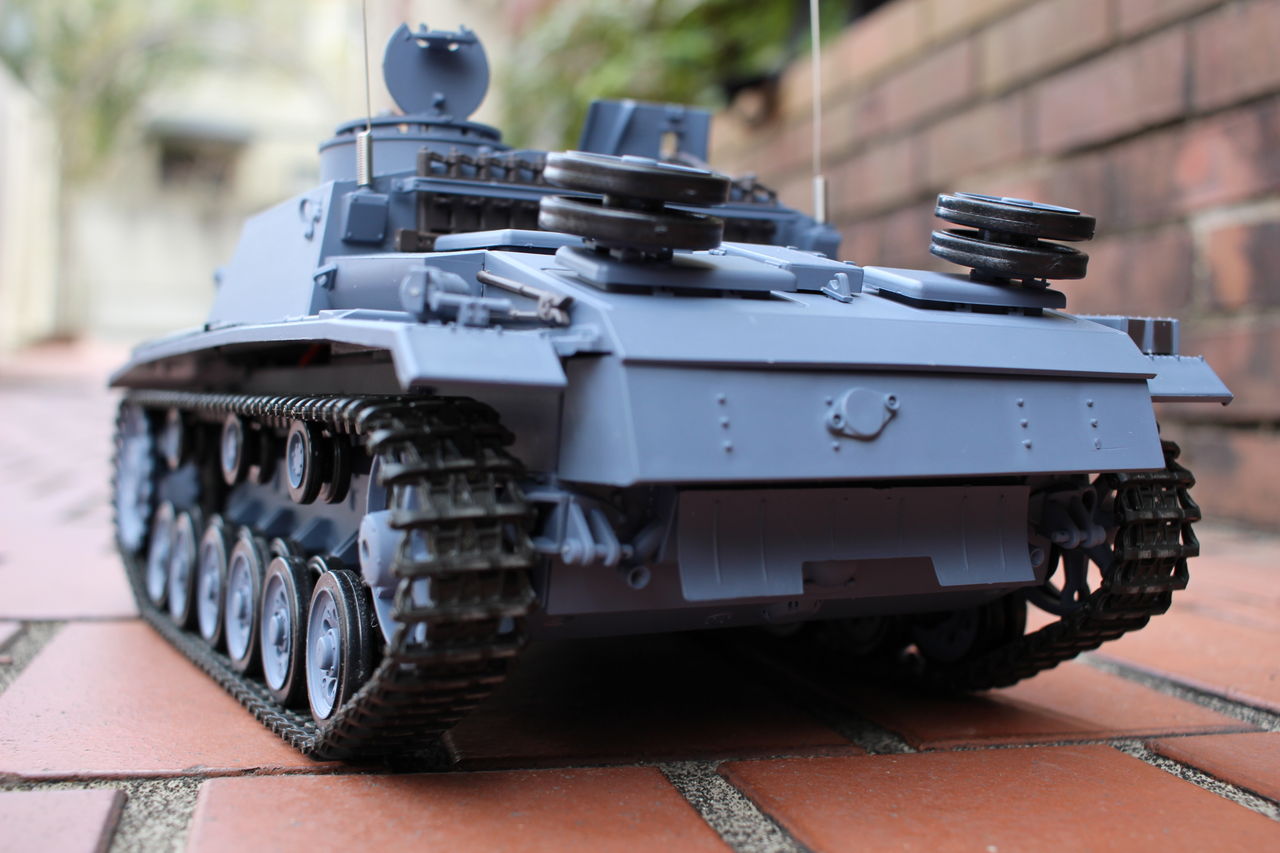 ヘンロン 1/16 Ⅲ号突撃砲 動作テスト : りぅまるのにっき ﾂｳﾞｧｲ
