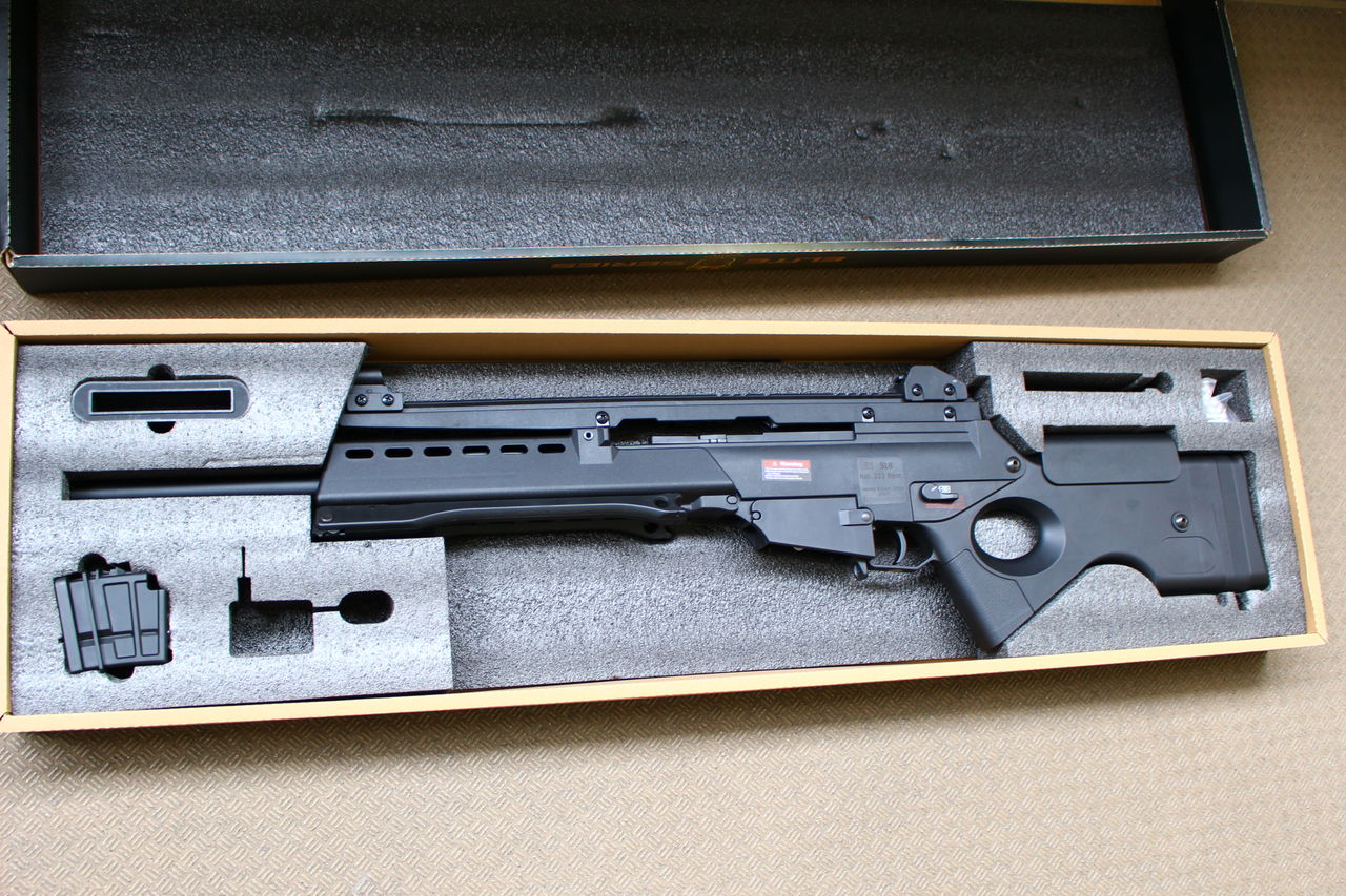 半額以下】 エアガン SL-8 G36 サムホールストック