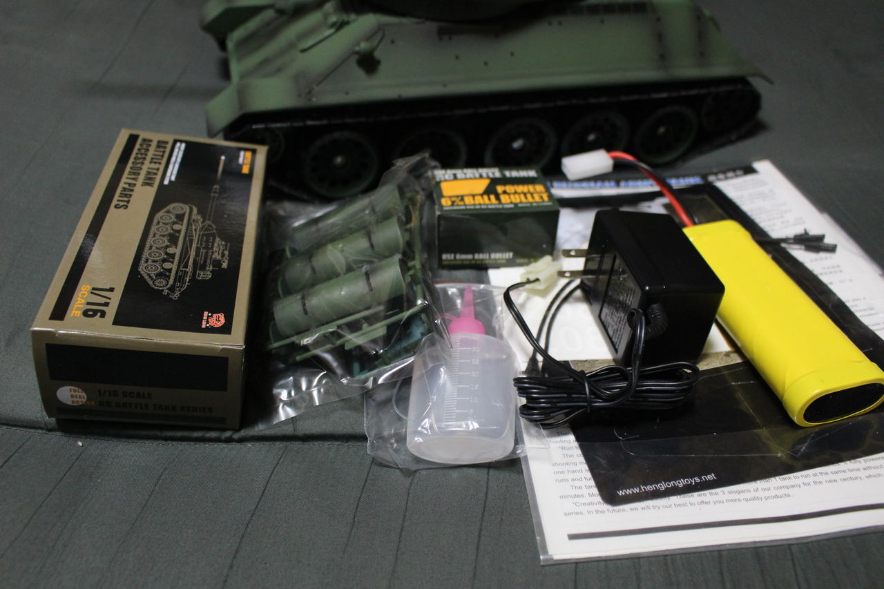ヘンロン 1/16 T-34/85 : りぅまるのにっき ﾂｳﾞｧｲ