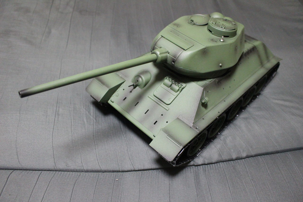 ヘンロン 1/16 T-34/85 : りぅまるのにっき ツヴァイ ヘンロン 1/16 T-34/85 : りぅまるのにっき ツヴァイ