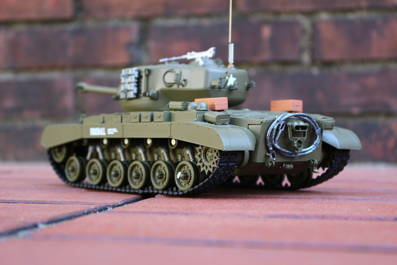 ヘンロン　1/16 M26パーシング　ラジコン 楽天市場】ラジコン戦車完成品ヘンロンHengLong 1/16 M26