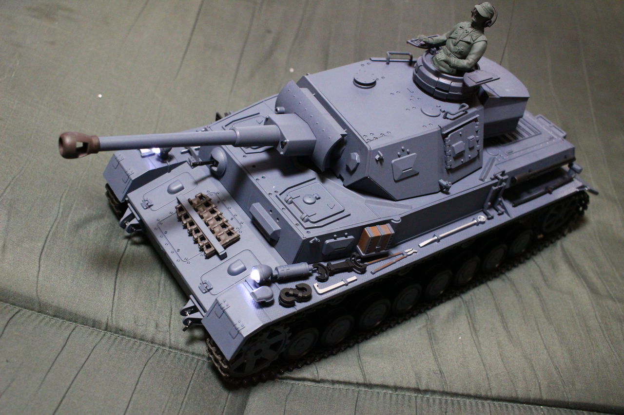 ヘンロン 1/16 Ⅳ号戦車 : りぅまるのにっき ﾂｳﾞｧｲ