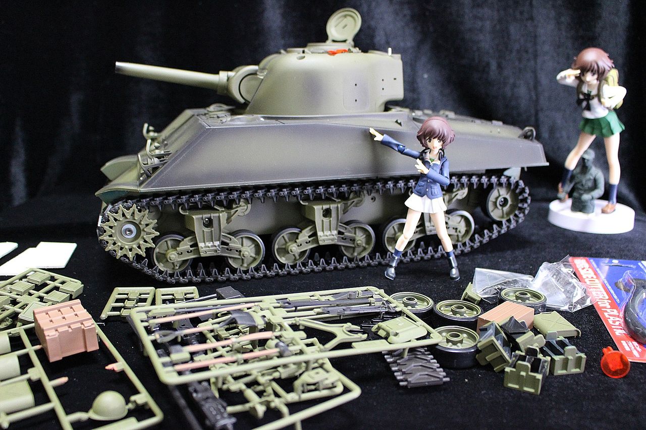 ヘンロン 1/16 M4A3シャーマン アクセサリー取り付け : りぅまる