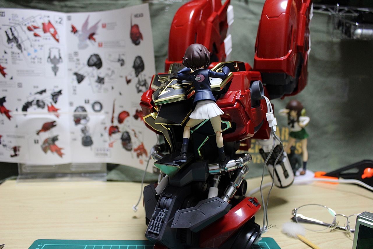 1/35 シナンジュ（新安洲）バストモデル 素組み完成 : りぅまるの