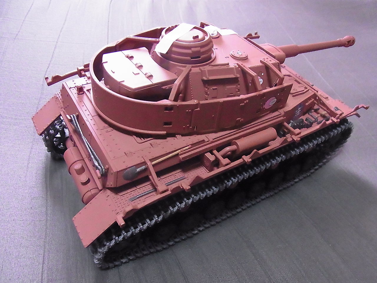 ガルパン1/24 県立大洗女子学園 あんこうチーム IV号戦車H型(D型改