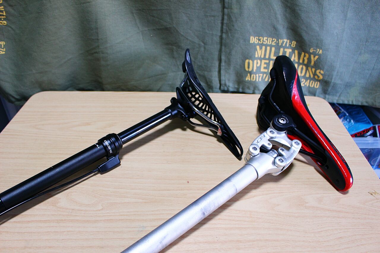 Brand-X Ascend 2 ドロッパーポスト Brand-X Ascend II dropper post review | off-road.cc