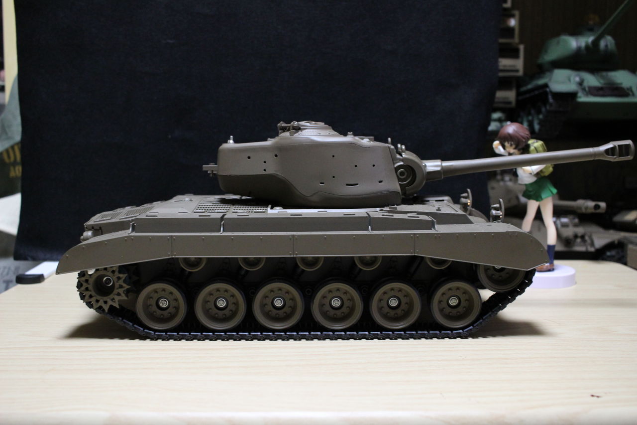 ヘンロン 1/16 M26 パーシング : りぅまるのにっき ﾂｳﾞｧｲ