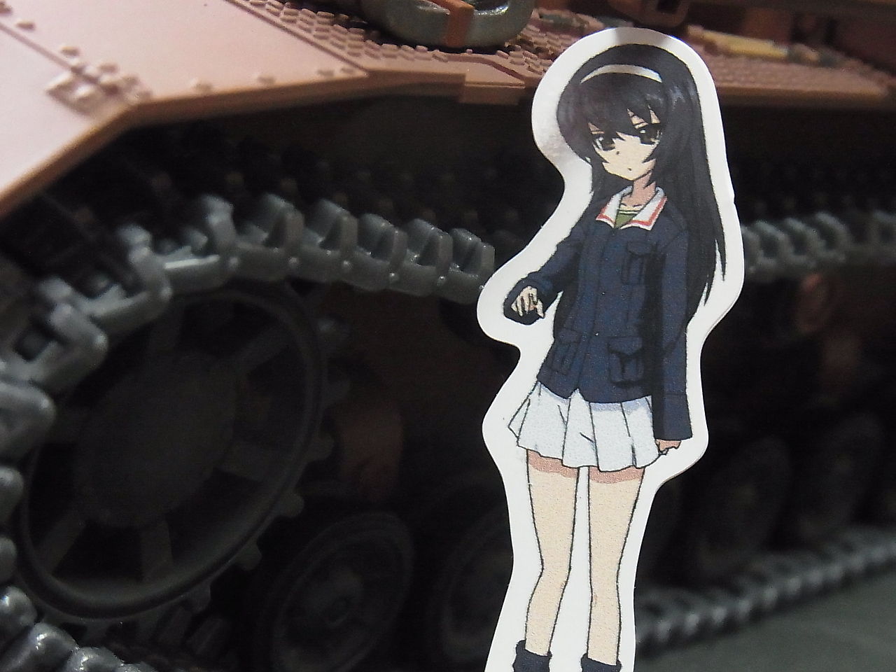 ハイテック 大洗女子学園 あんこうチーム 4号戦車H型 (D型改) : りぅ