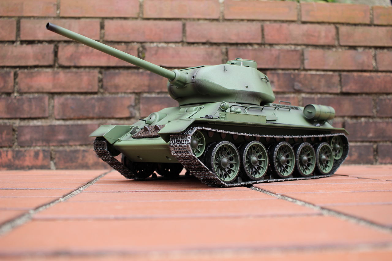 ヘンロン 1/16 T-34/85 動作テスト : りぅまるのにっき ﾂｳﾞｧｲ