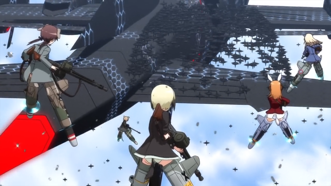 ストライクウィッチーズ 3期 10話 感想まとめ よしかのシールドでけぇ 静夏ちゃんは十二分に頑張ったから曇らないで なんなん アニメ漫画ゲームまとめ