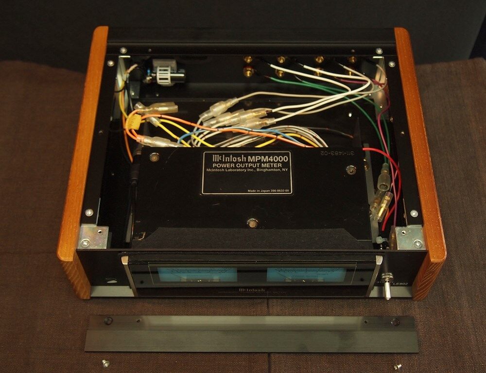 McIntosh MX406S メーターMPM4000 ジャンク品として出品 McIntosh MX406S メーターMPM4000 ジャンク品として出品 McIntosh