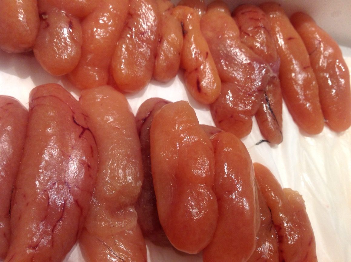 ロンドン魚屋 いろんな魚卵試してみました ロンドンのプリムローズヒルの魚屋 プリヒル姉さんのブログ