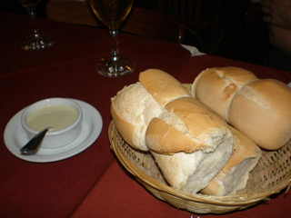 bread and sauce