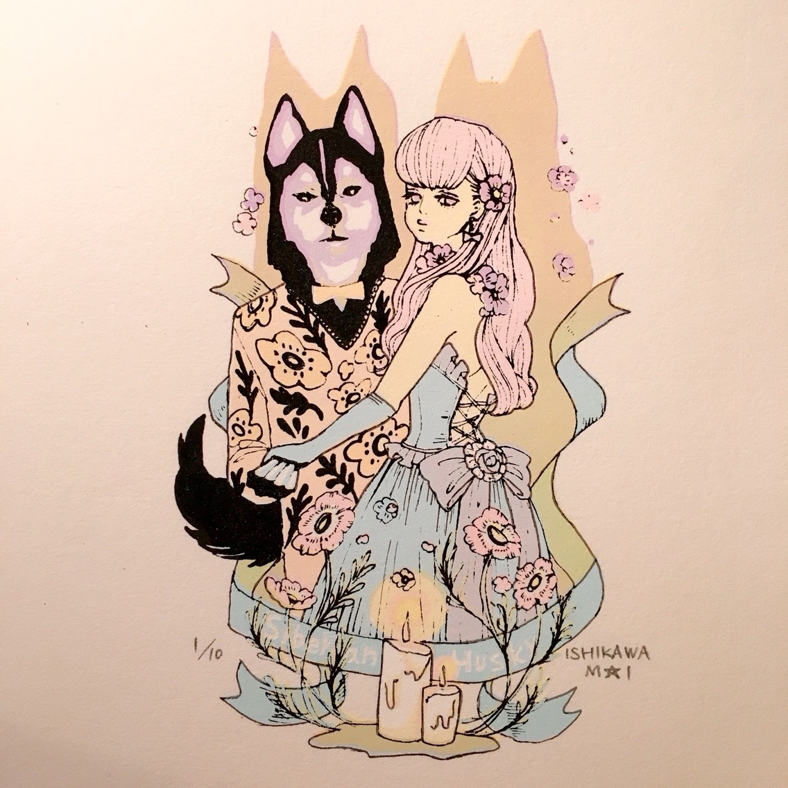 アフガンハウンド : 版画家★石川真衣とゴールデンレトリバー ...