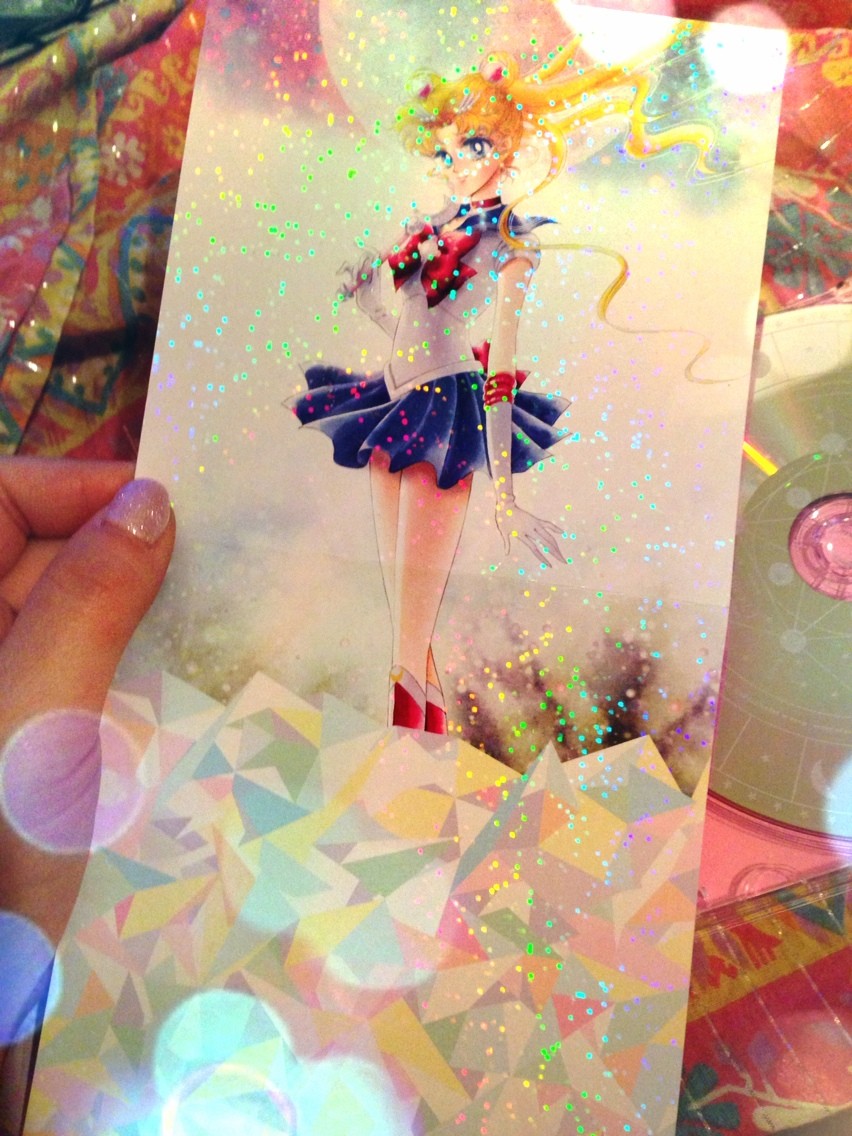 セーラームーン周年 版画家 石川真衣とゴールデンレトリバーブログ