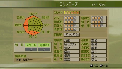 Winningpost7 09 幼駒 競走馬ドーピング きまぐれ改造