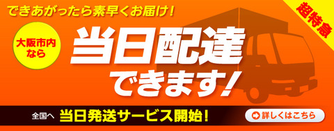 一刻を争う時には特急チラシ