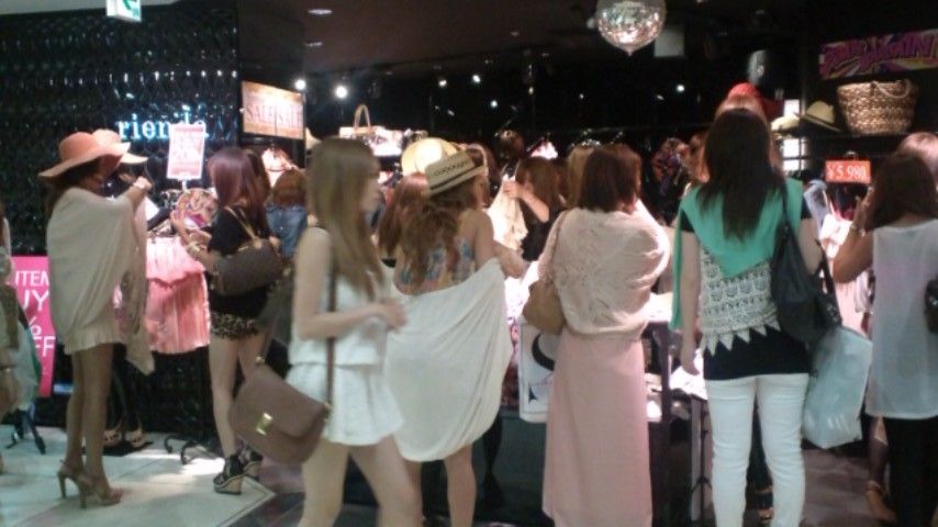 渋谷109 12 7daysバーゲン 初日 19 セール バーゲン情報