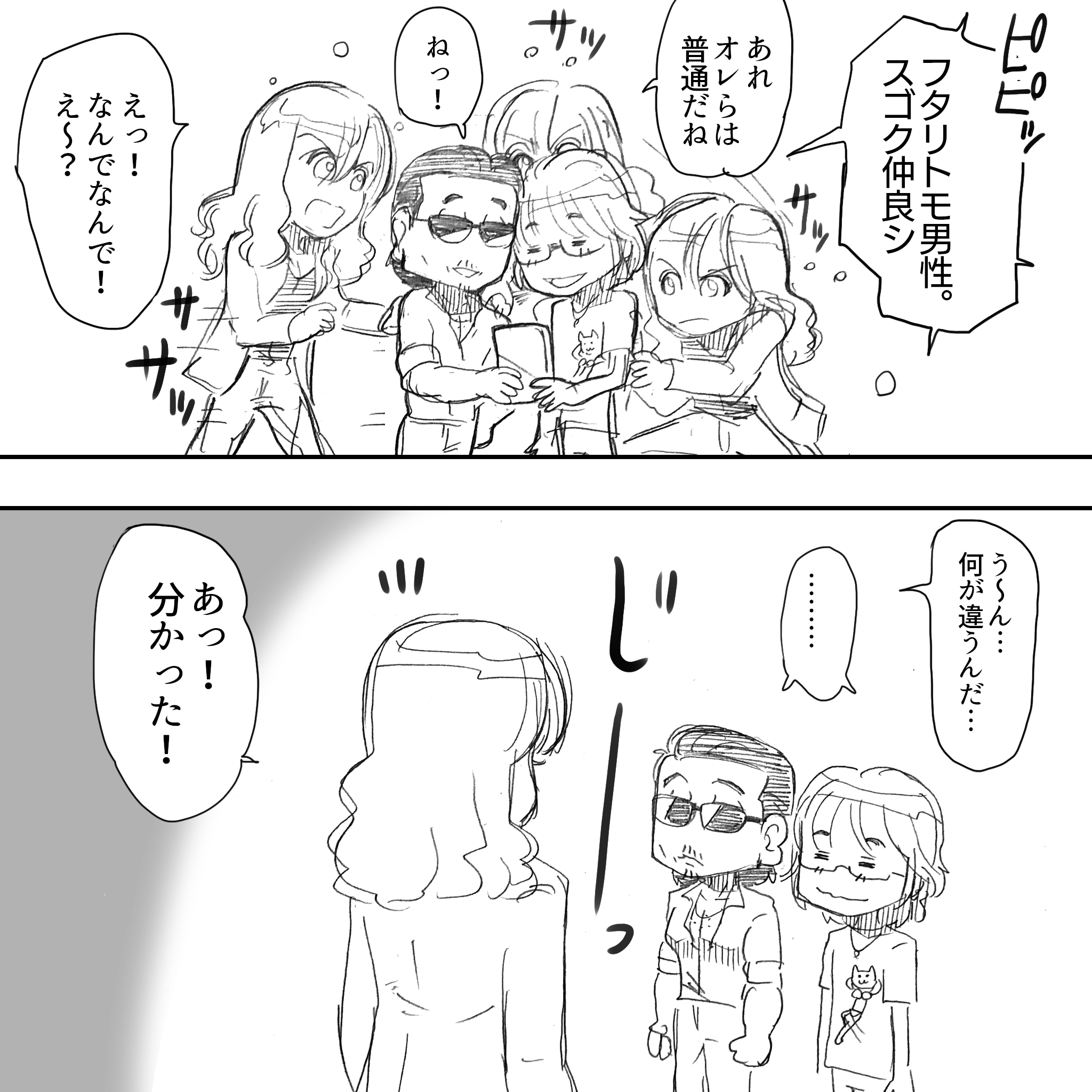 顔認識アプリと高見沢3