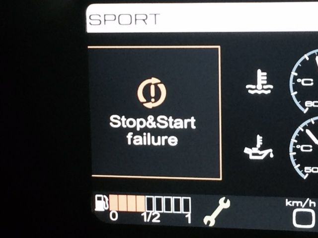 Start Stop Failuer 458スパその1 不思議の車のエフ