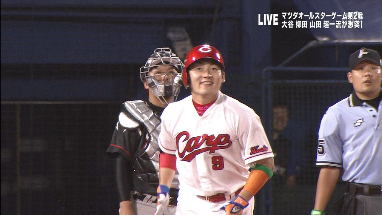 画像 広島の丸佳浩っていうほど顔でかいか プロ野球まとめ
