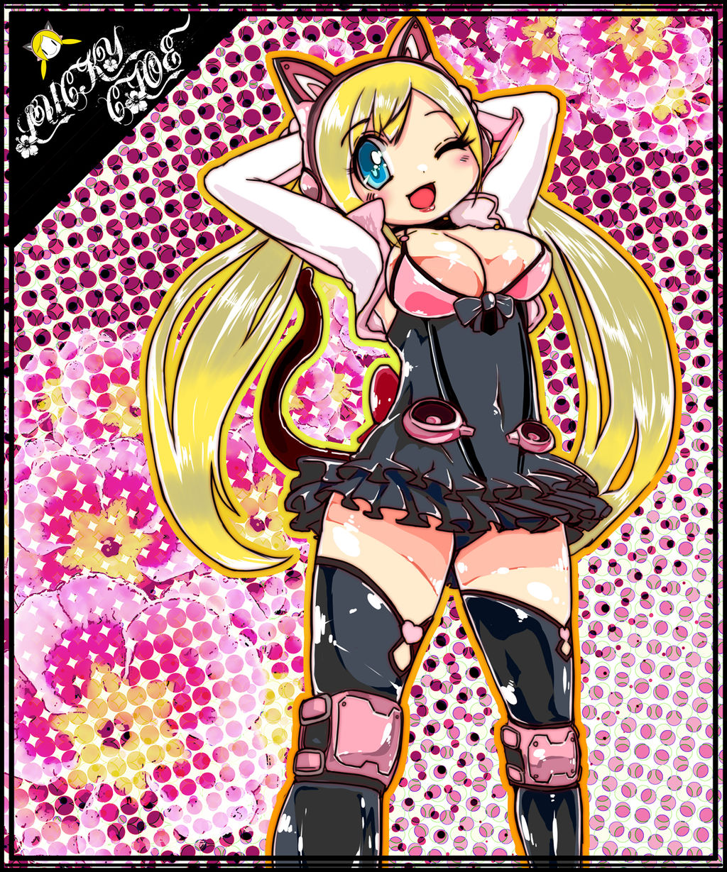 ラッキークロエ絵 Negative Positive