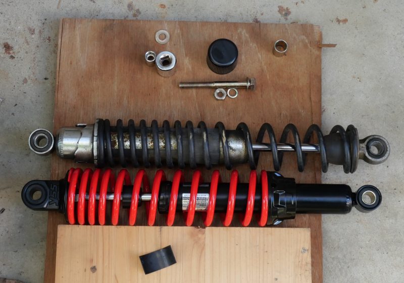 ホンダTLR200 TL125用YSS リアサスペンション