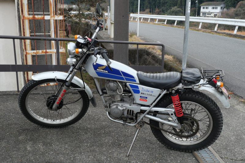 スピードメーター分解 ホンダtl125イーハトーブ整備とツーリング記録