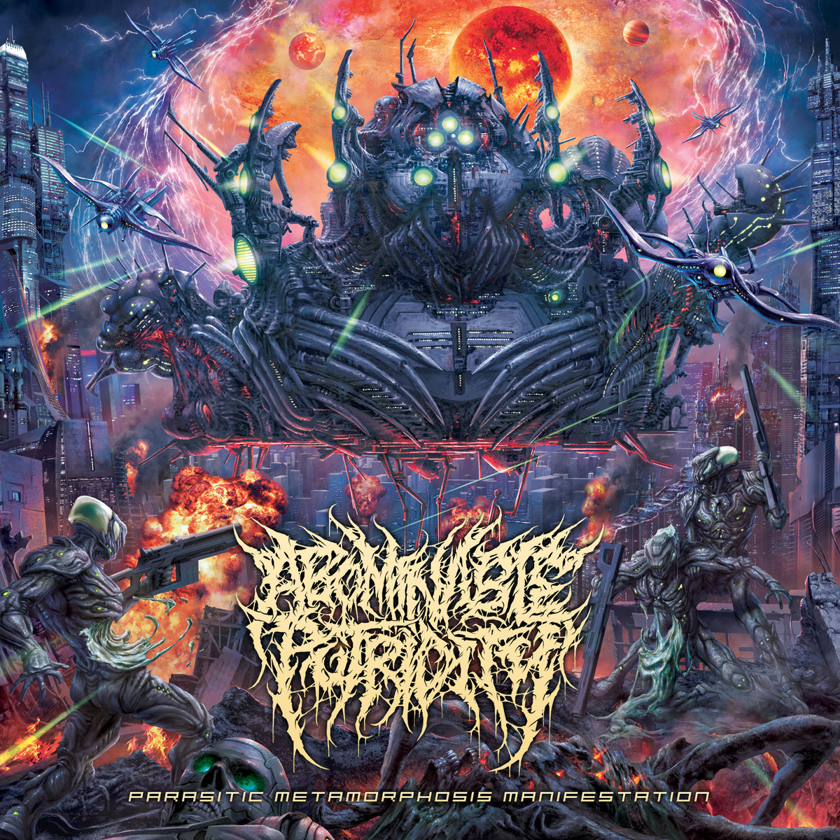 【１着でも送料無料】 Parasitic Metamorphosis Manifestation / Abominable Putridity ミュージシャン