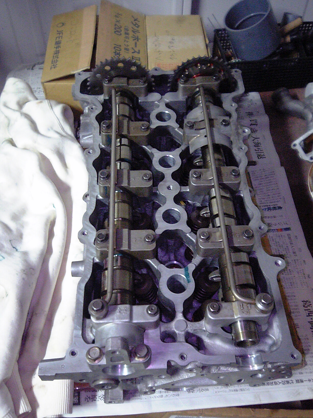 SR20VE計画 ヘッド編 : 赤シルの休日