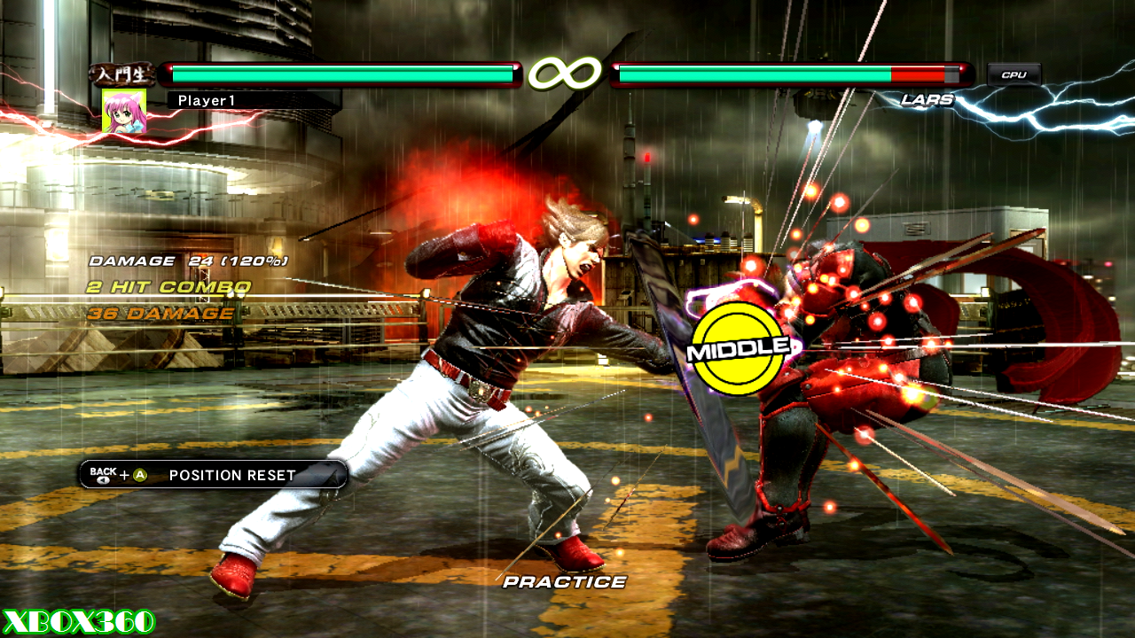 ゲームはきままに 鉄拳６ 可変型モーションブラー比較