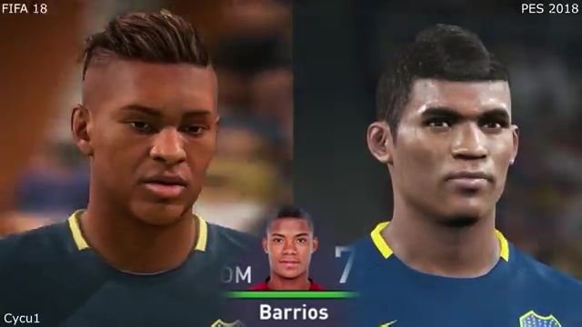 Fifa18 ウイイレ18 比較映像公開 やっぱウイイレの方が似てる 笑 ゲームかなー