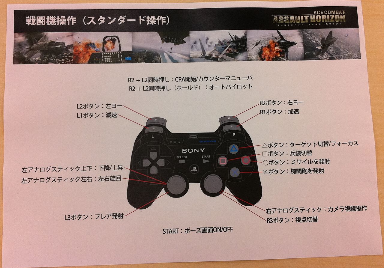 エースコンバット アサルト ホライゾン ブロガー先行体験会に参加しました 勿論ps3版をプレイしたよ ゲームかなー