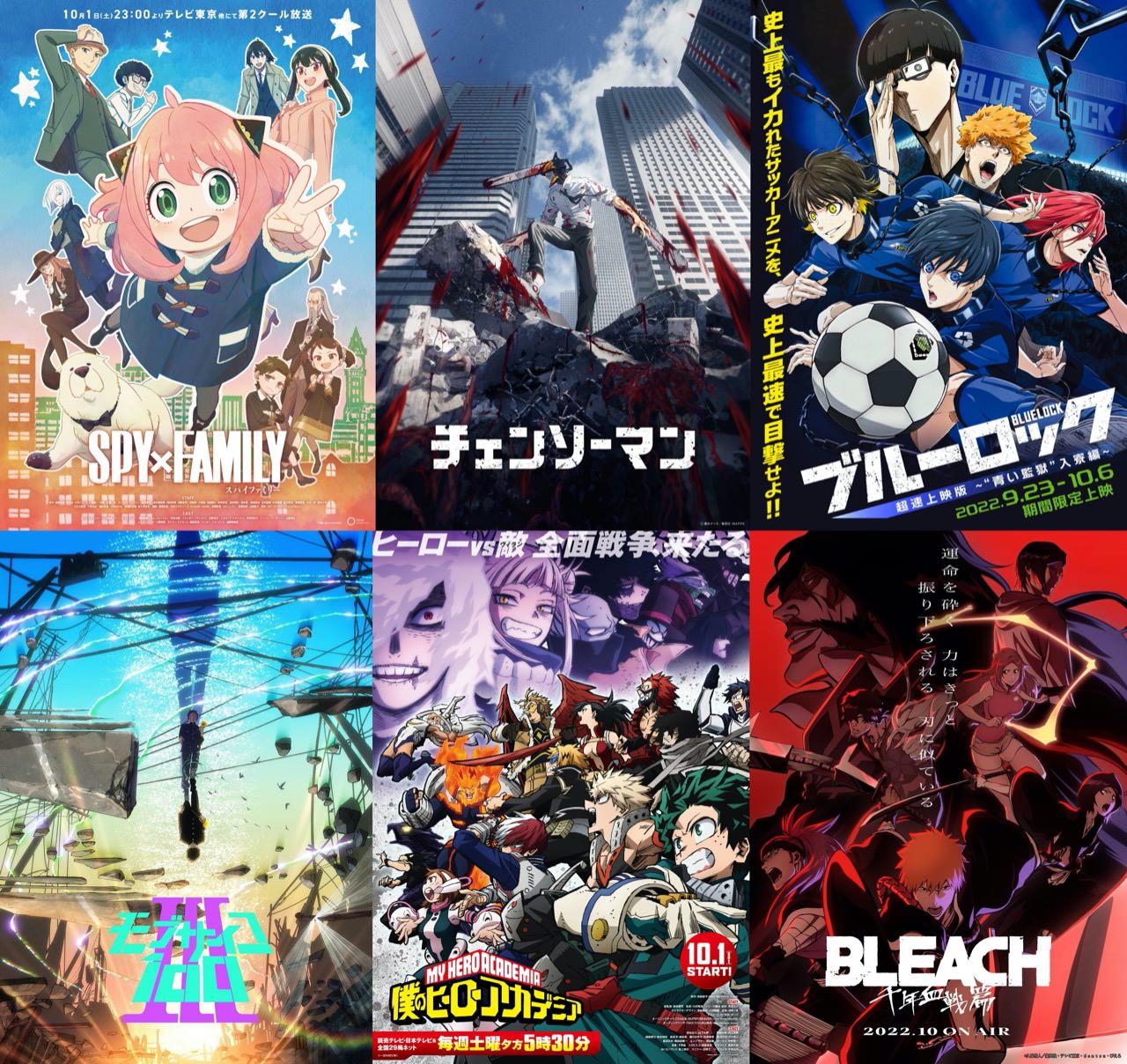 秋アニメ 海外アニメランキング公開 チェンソーマン Bleach の上位対決結果は ゲームかなー 秋アニメ 海外アニメランキング公開 チェンソーマン Bleach の上位対決結果は ゲームかなー