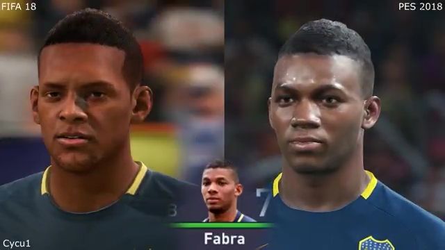 Fifa18 ウイイレ18 比較映像公開 やっぱウイイレの方が似てる 笑 ゲームかなー