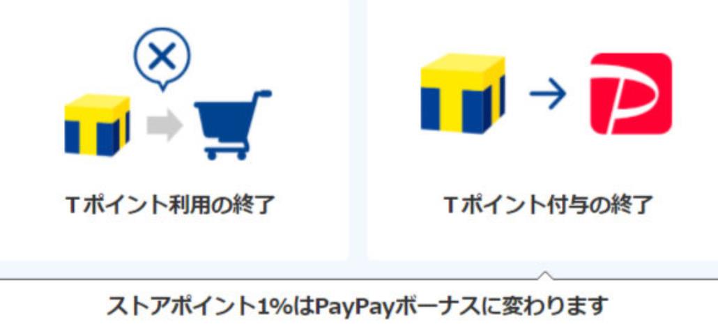 Tポイント終了のお知らせ ヤフーとの連携終了で嘆きの声 マルエツとウエルシアが手を引いたら完全終了 ゲームかなー