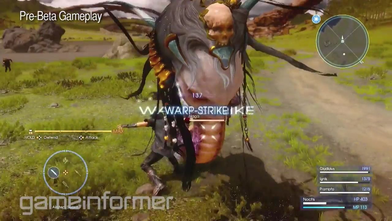 ナーガとの戦闘シーンも ファイナルファンタジー15 美しいカバーアートや最新ゲームプレイ映像が判明 ゲームかなー