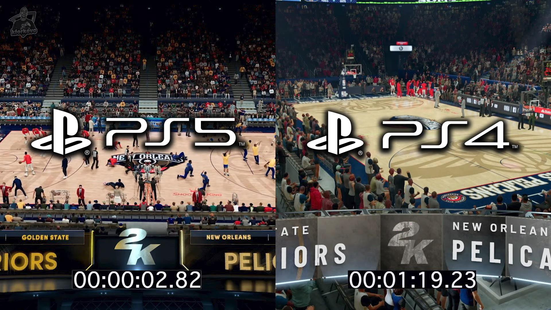 マジでps5早すぎ Nba 2k Ps5版とps4版のロード時間比較映像が公開 ゲームかなー マジでps5早すぎ Nba 2k Ps5版とps4版のロード時間比較映像が公開 ゲームかなー