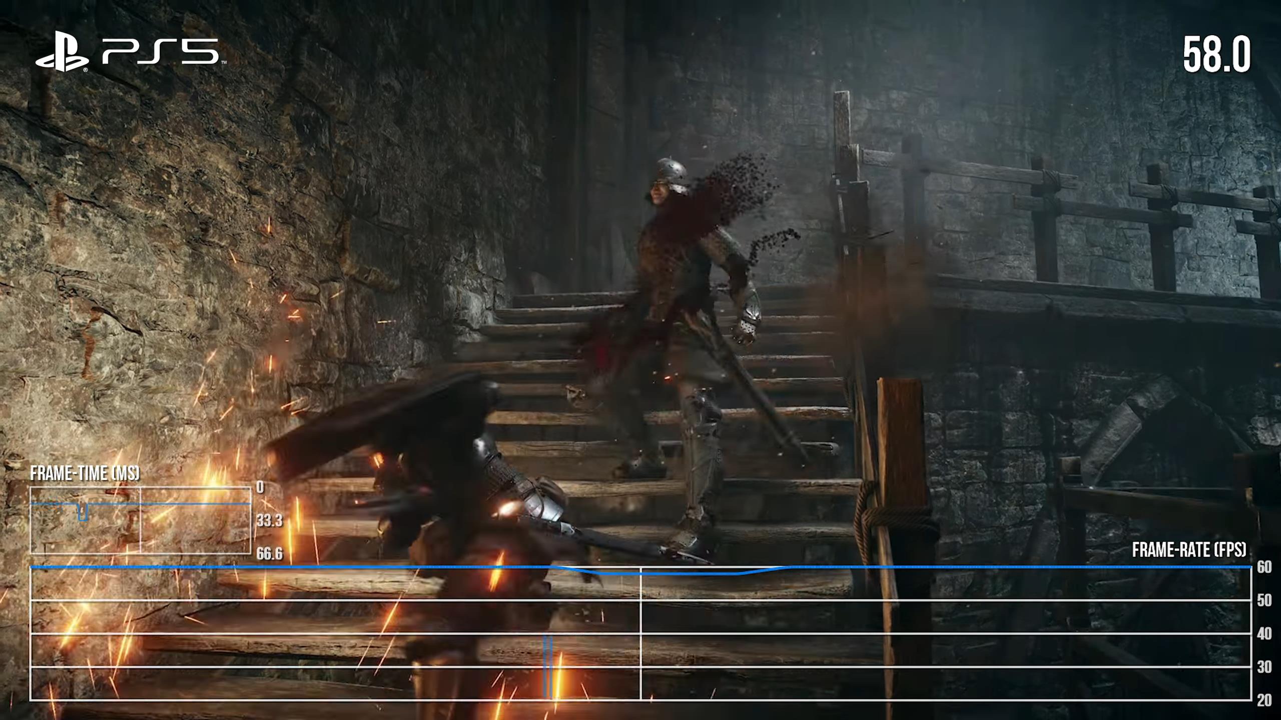 Ps5 デモンズソウル フレームレート解析動画公開 60fpsで安定するも ゲームかなー
