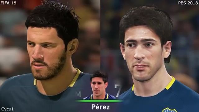 Fifa18 ウイイレ18 比較映像公開 やっぱウイイレの方が似てる 笑 ゲームかなー