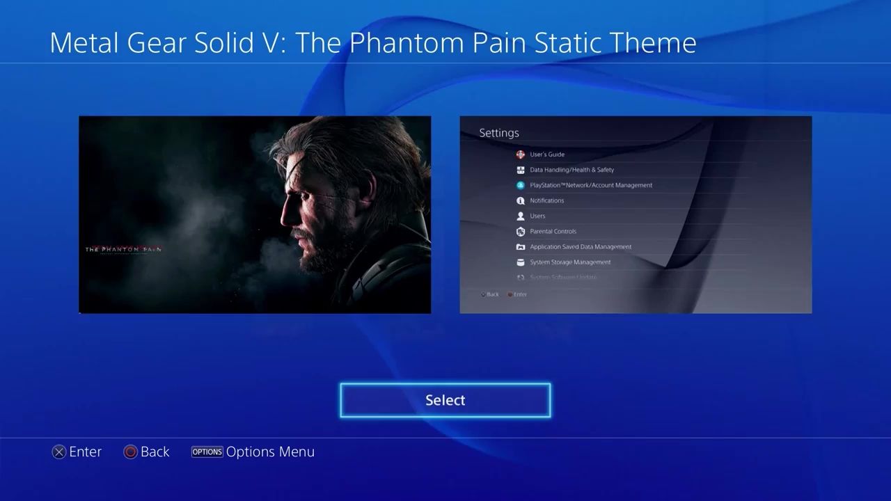 メタルギアソリッド5 ファントムペイン 北米psストアの予約特典ps4テーマが公開 うーん ちょっと微妙かも ゲームかなー メタルギアソリッド5 ファントムペイン 北米psストアの予約特典ps4テーマが公開 うーん ちょっと微妙かも ゲームかなー