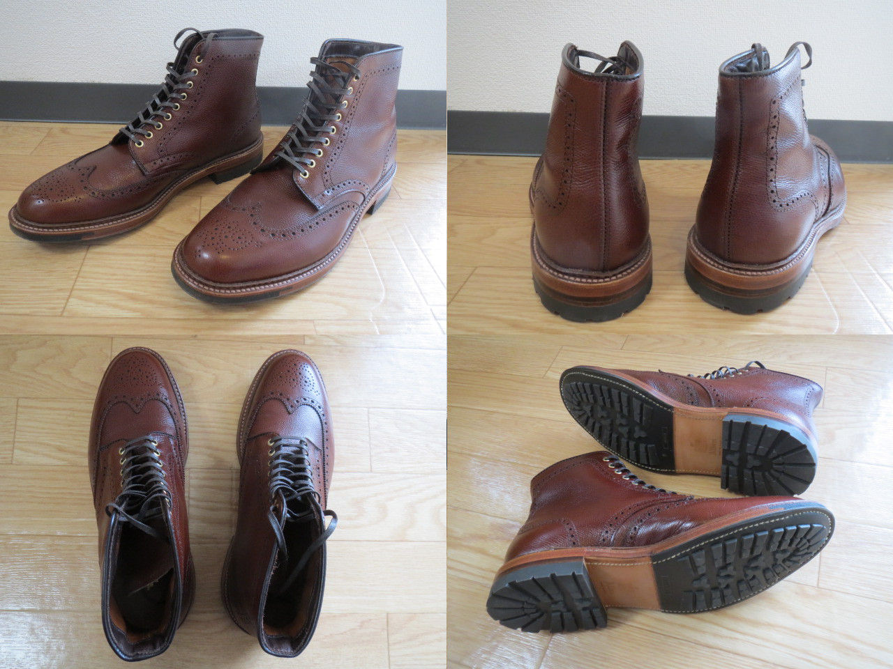 Alden Alpine Wingtip Boot Leather Soul c Monoモノlife
