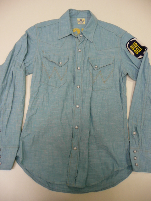 GOLD☆GATE×WRANGLER 29MW Champion Shirt : monoモノLife