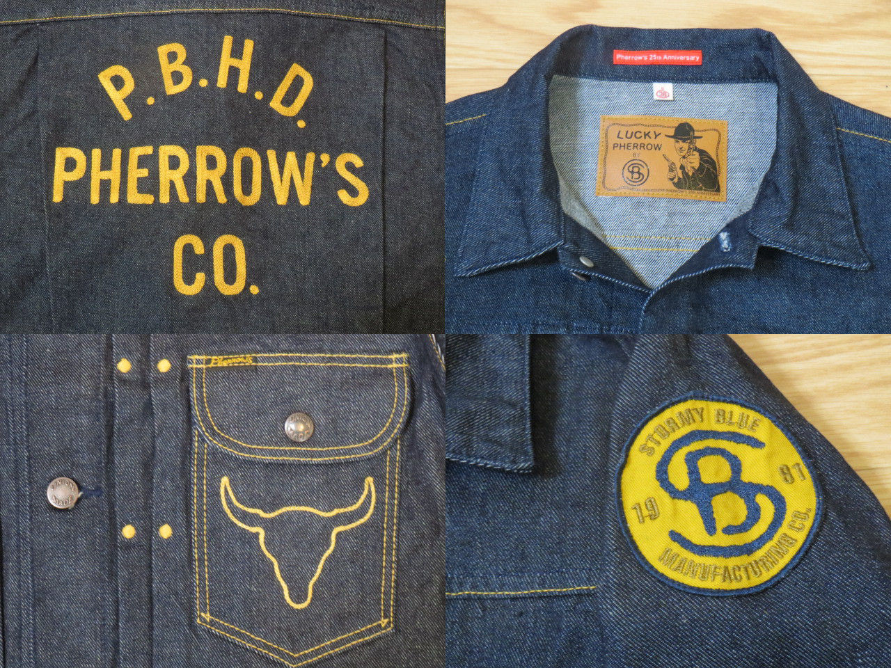 PHERROW'S 16S-25TH-DENIM-JKT-IND : monoモノLife