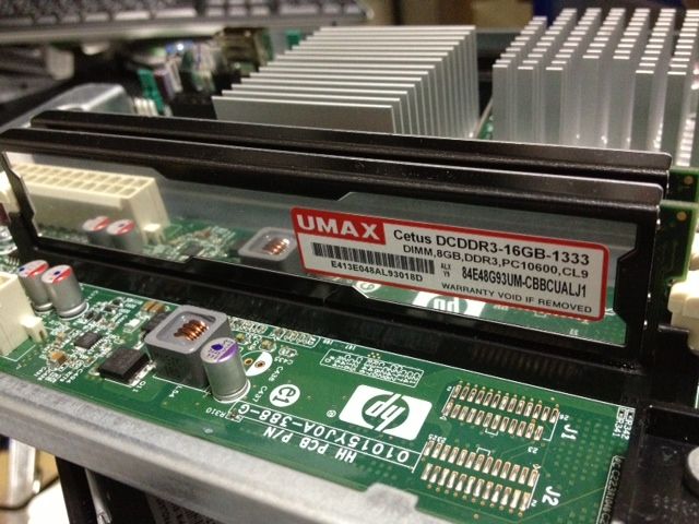 HP ProLiant MicroServer N54L メモリ8GB 容量計7TB超 Windowsサーバー