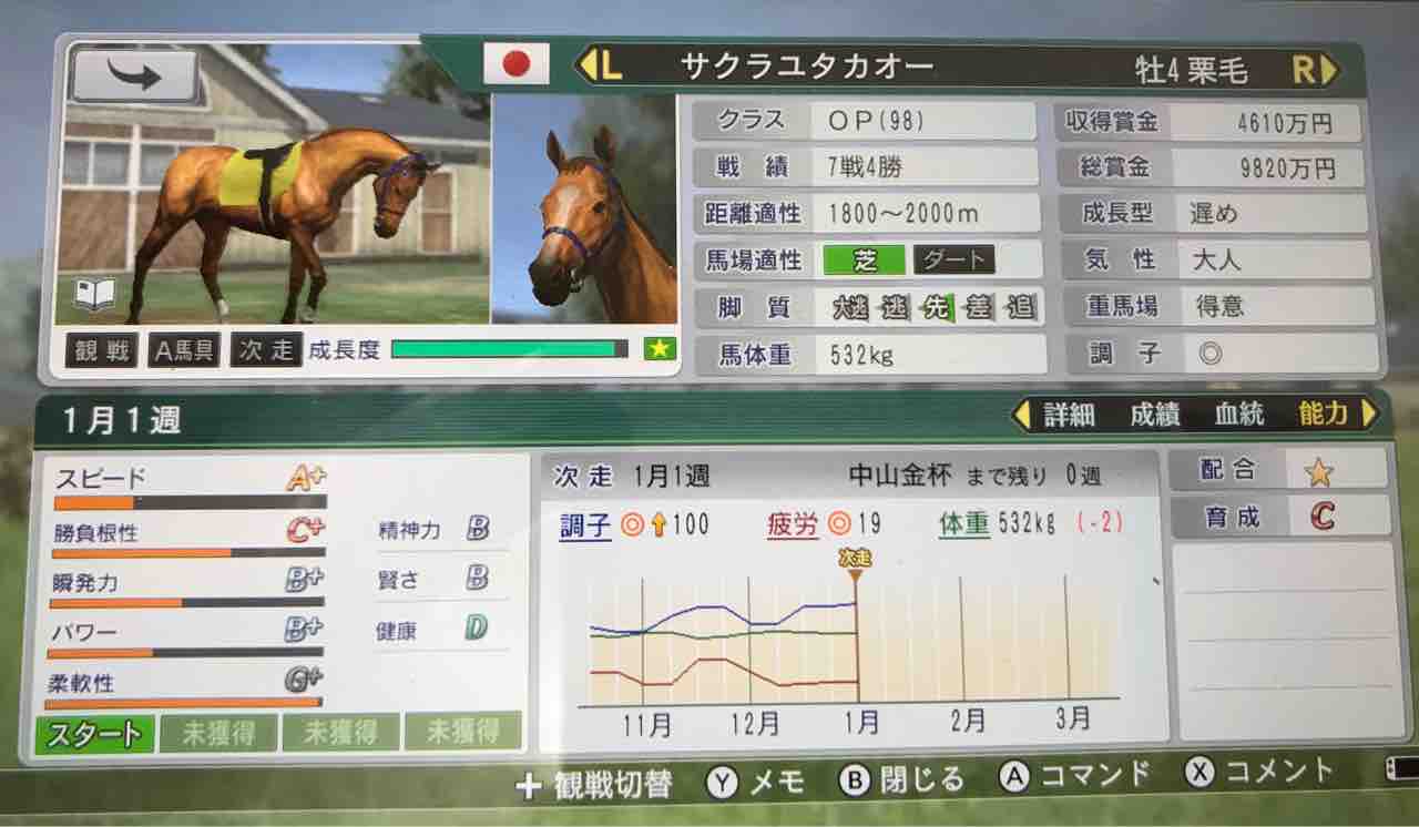 サクラユタカオー ウイニングポスト サクラユタカオー ウイニングポスト