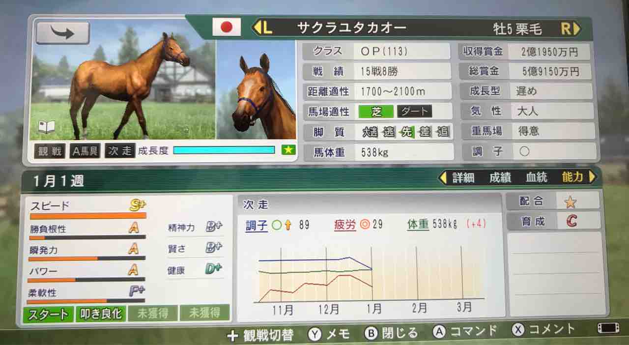 Nintendoswitch ウイニングポスト8 18 05 マイル王降臨 Pdsbox Diary Nintendoswitch ウイニングポスト8 18 05 マイル王降臨 Pdsbox Diary