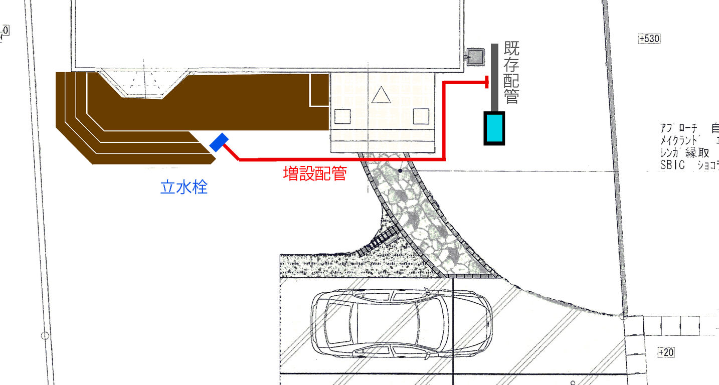 水道の増設 まずは計画 Diy らいふ