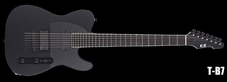 E-ll T-B7 7弦モディファイ　　ESPハードケース付 T-B7 | ESP GUITARS